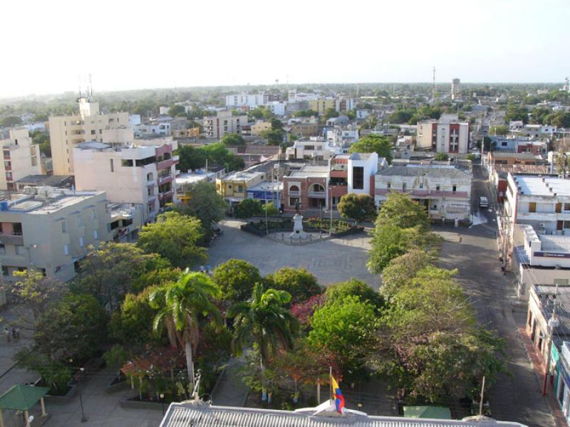 Panoramica de Riohacha, La Guajira, Colombia