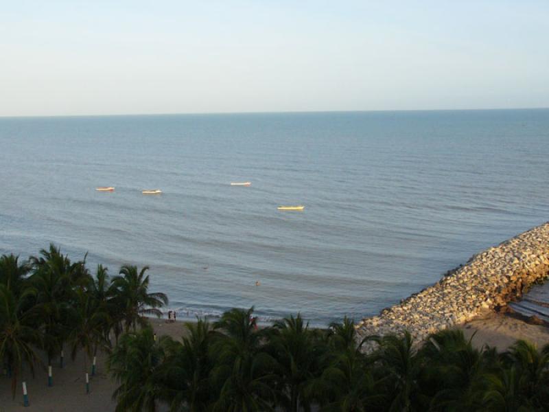 Playa de Riohacha, La Guajira, Colombia