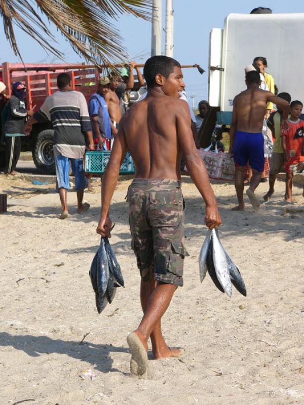 Hombre en la Playa, Riohacha, La Guajira, Colombia