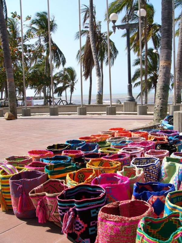 Mochilas Wayuu, Riohacha, La Guajira, Colombia