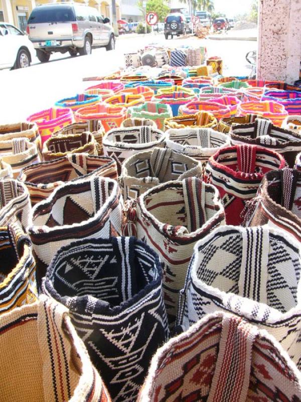 Mochilas Wayuu, Riohacha, La Guajira, Colombia