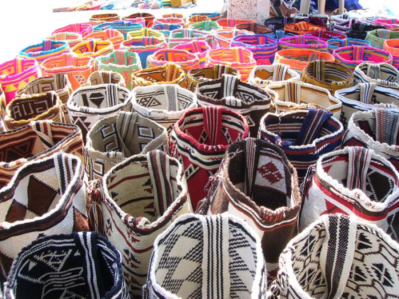 Mochilas Wayuu, Riohacha, La Guajira, Colombia