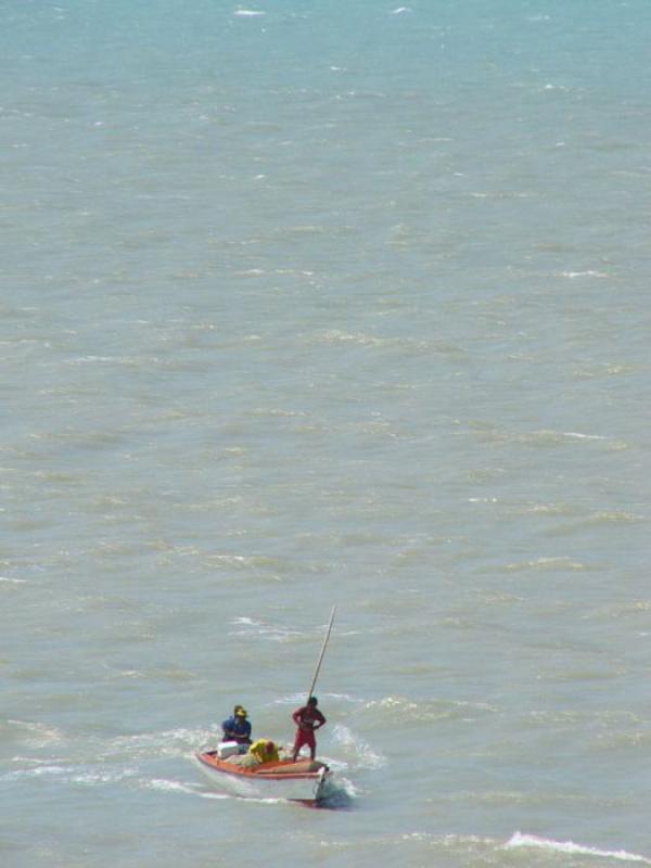 Pescadores en el Mar, Riohacha, La Guajira, Colomb...