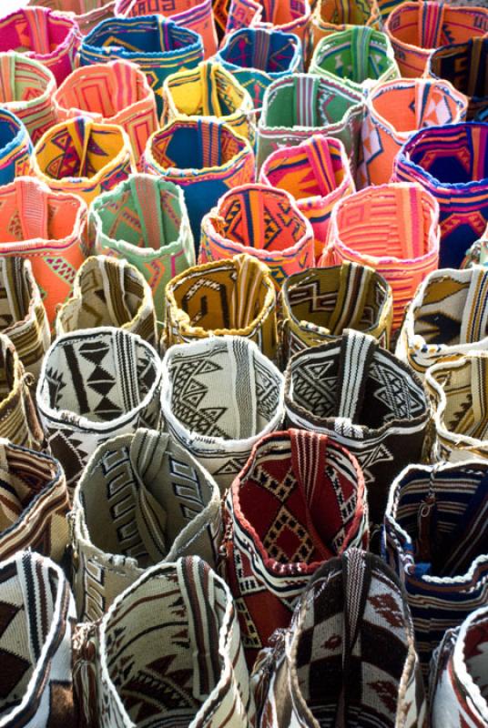 Mochilas Wayuu, Riohacha, La Guajira, Colombia