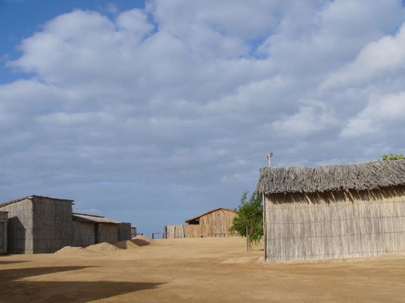 Rancheria Wayuu, Cabo de la Vela, Peninsula de la ...