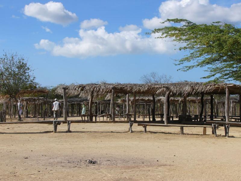 Rancheria Wayuu, Cabo de la Vela, Peninsula de la ...