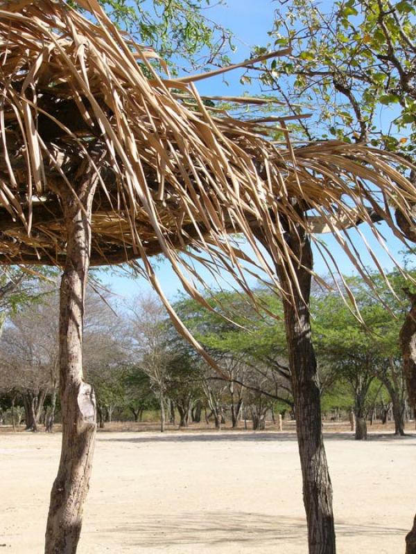 Pueblo Wayuu, Cabo de la Vela, Peninsula de la Gua...