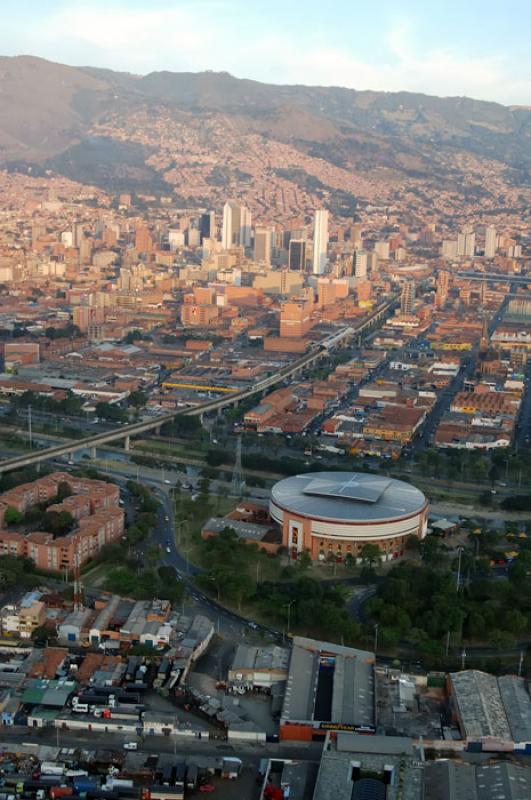 Panoramica de la Ciudad de Medellin, Antioquia, Co...