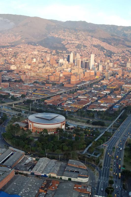 Panoramica de la Ciudad de Medellin, Antioquia, Co...