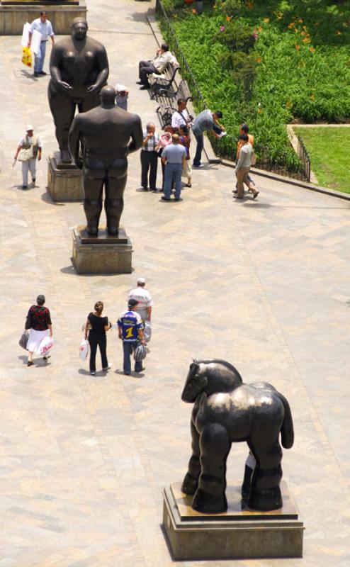 Plaza Botero, Medellin, Antioquia, Colombia