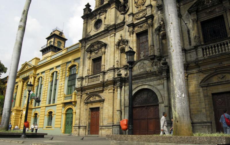 Plazuela San Ignacio, Medellin, Antioquia, Colombi...