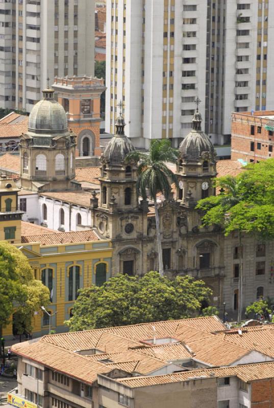 Plazuela San Ignacio, Medellin, Antioquia, Colombi...