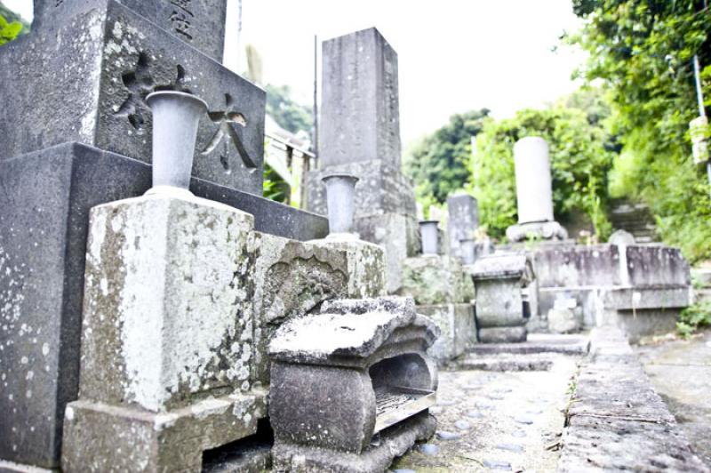 Cementerio de Kamakura, Kanagawa, Kanto, Japon, To...