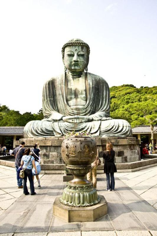 Gran Buda Daibutsu, Kamakura, Kanagawa, Kanto, Jap...