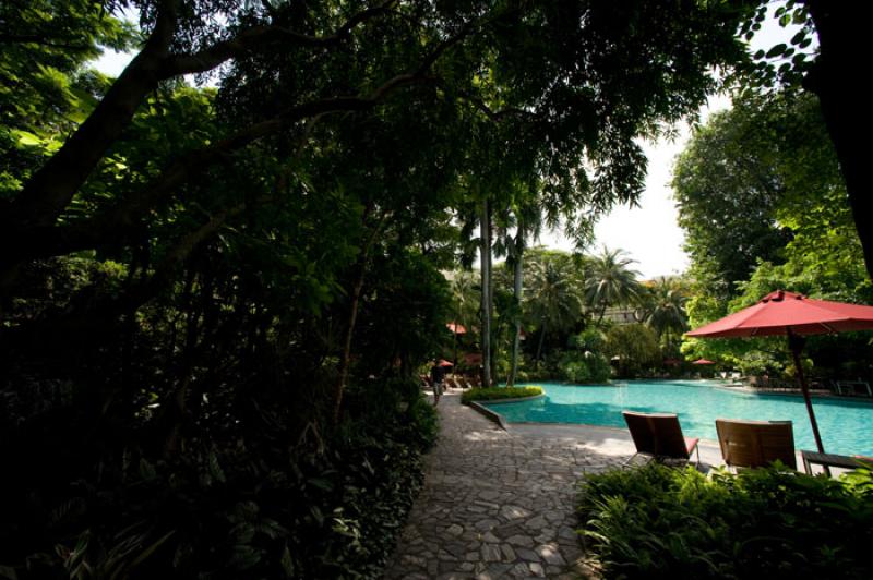 Piscina de un Hotel, Bangkok,Tailandia, Asia