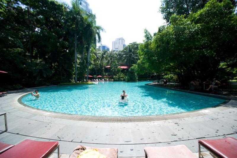 Piscina de un Hotel, Bangkok,Tailandia, Asia