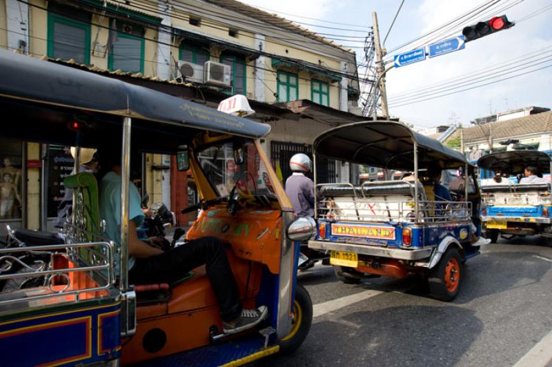 Autos Rickshaw, Tailandia, Bangkok, Asia