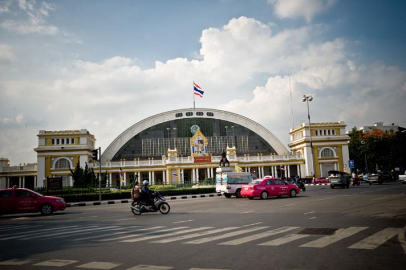 Hua Lamphong la Estacion de Tren, Bangkok, Tailand...