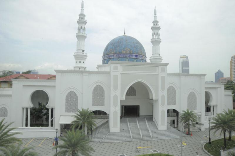 Mezquita en Kuala Lumpur, Malasia, Sureste Asiatic...