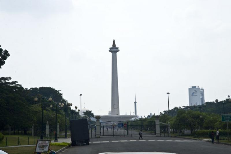 Monumento Nacional Monas, Jakarta, Java, Indonesia...