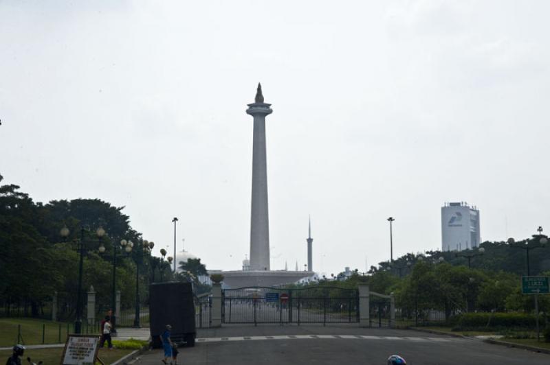 Monumento Nacional Monas, Jakarta, Java, Indonesia...