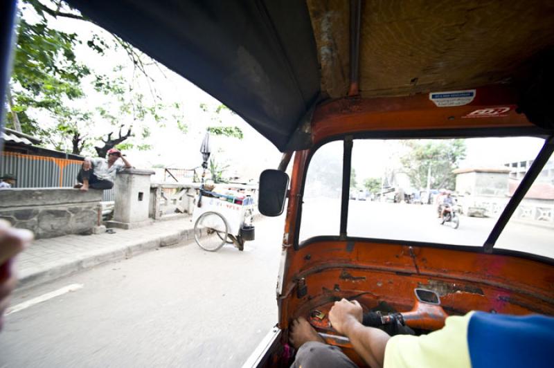 Autos Rickshaw, Jakarta, Java, Indonesia, Sudeste ...