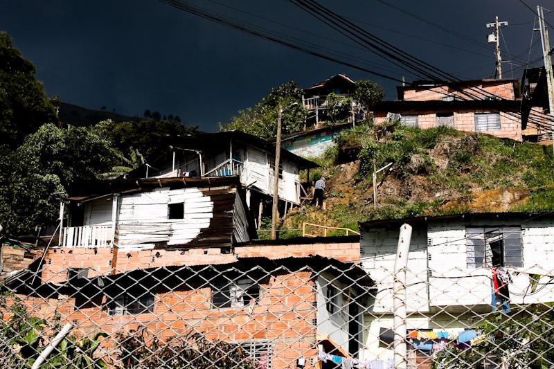 Barrio Santo Domingo, Medellin, Antioquia, Colombi...