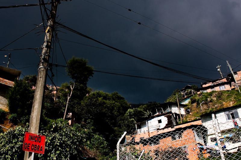 Barrio Santo Domingo, Medellin, Antioquia, Colombi...