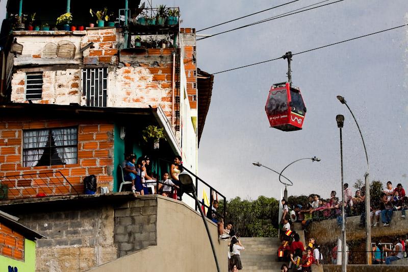 Metrocable Nuevo Occidente, Medellin, Antioquia, C...