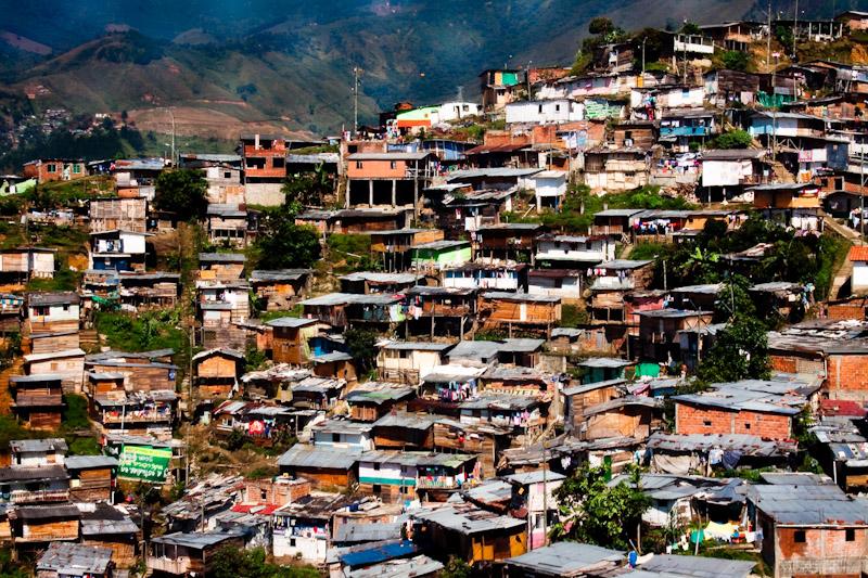 Barrio Santo Domingo, Medellin, Antioquia, Colombi...