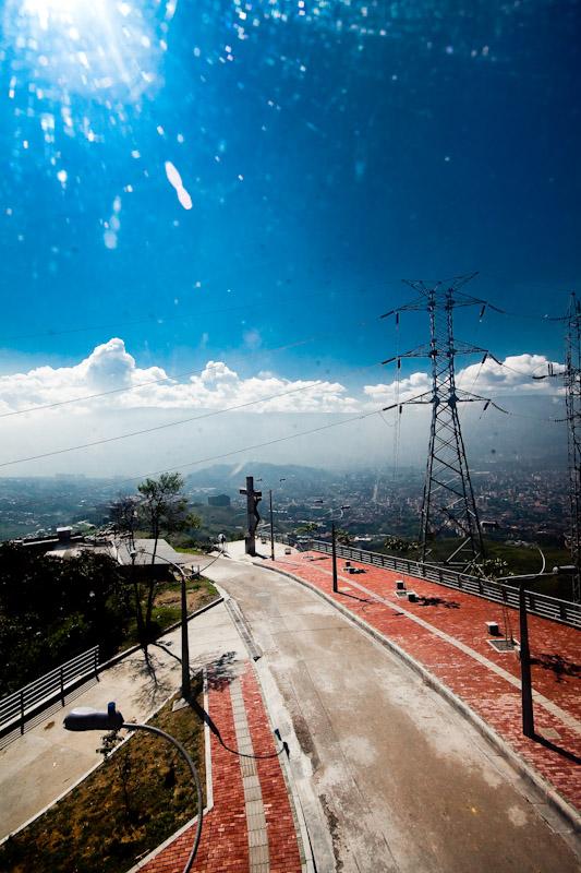 Estacion del Metrocable Nuevo Occidente, Medellin,...