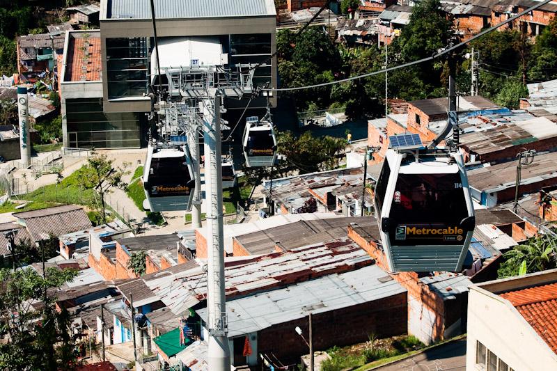 Metrocable Nuevo Occidente, Medellin, Antioquia, C...