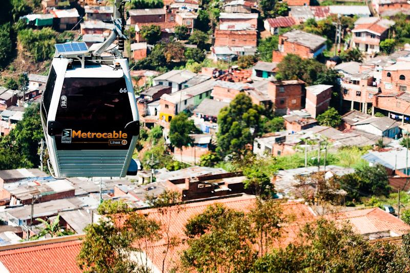 Metrocable Nuevo Occidente, Medellin, Antioquia, C...