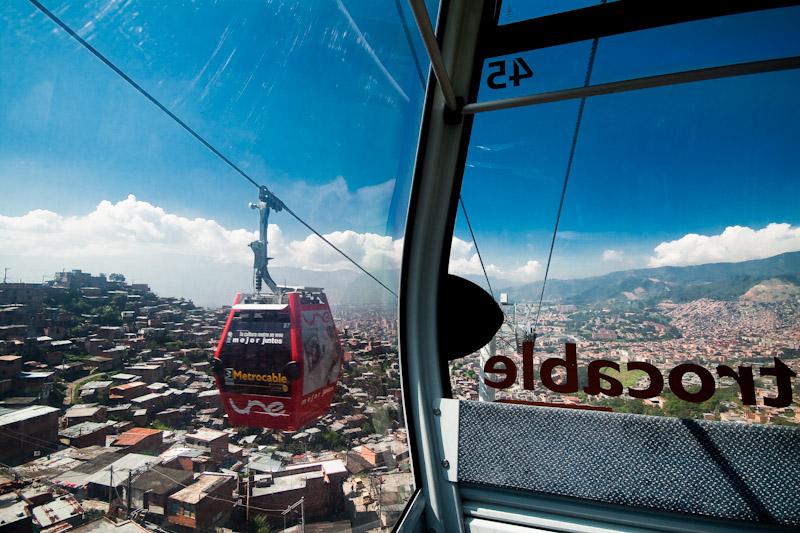 Metrocable Nuevo Occidente, Medellin, Antioquia, C...