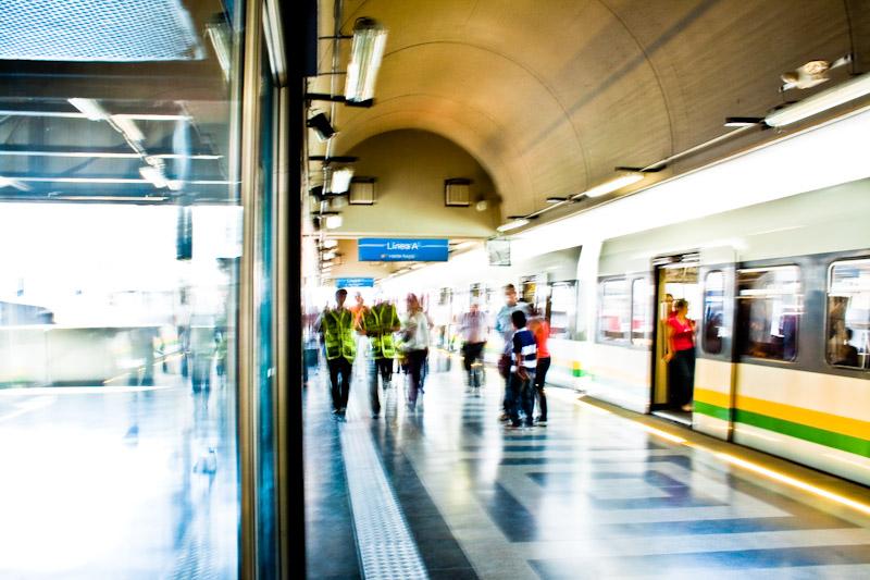 Estacion San Antonio, Medellin, Antioquia, Colombi...