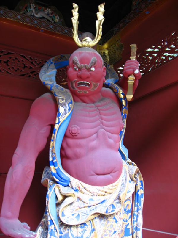 Kongo Rikishi, Asakusa, Tokio, Japon, Este de Asia