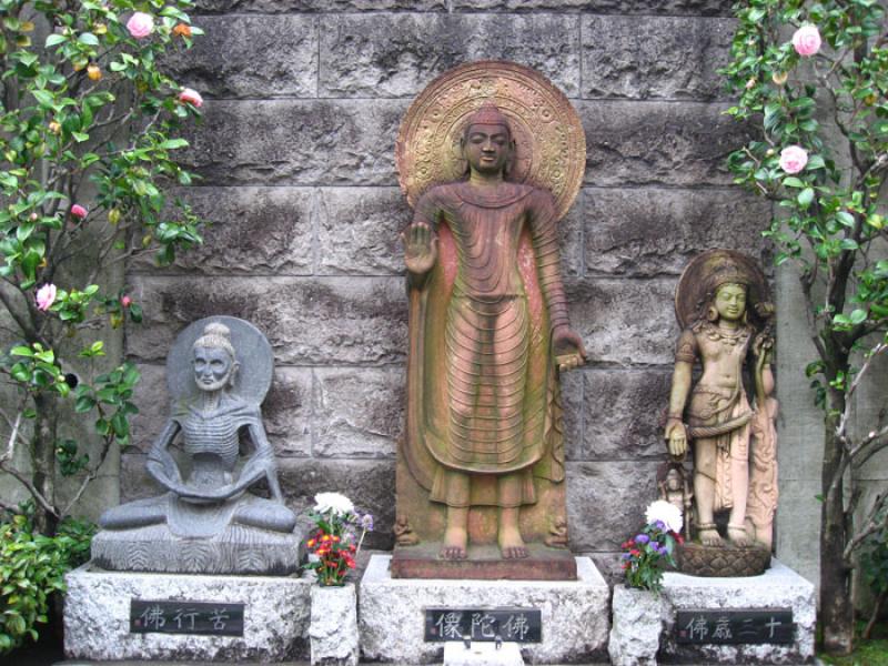 Altar de un Templo, Tokio, Japon, Este de Asia