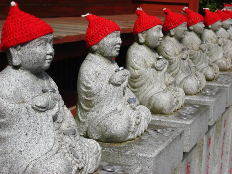 Estatua de Jizo, Tokio, Japon, Este de Asia