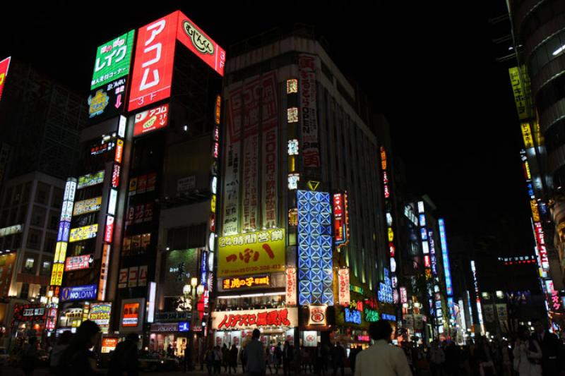 Shinjuku-Dori, Shinjuku, Tokio, Japon, Este de Asi...