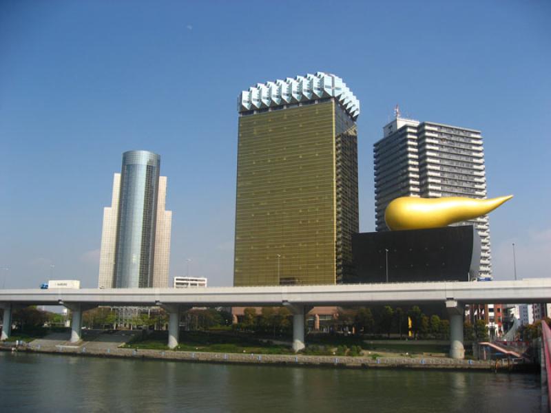 Asahi Breweries, Sumida-ku, Asakusa, Tokio, Japon,...