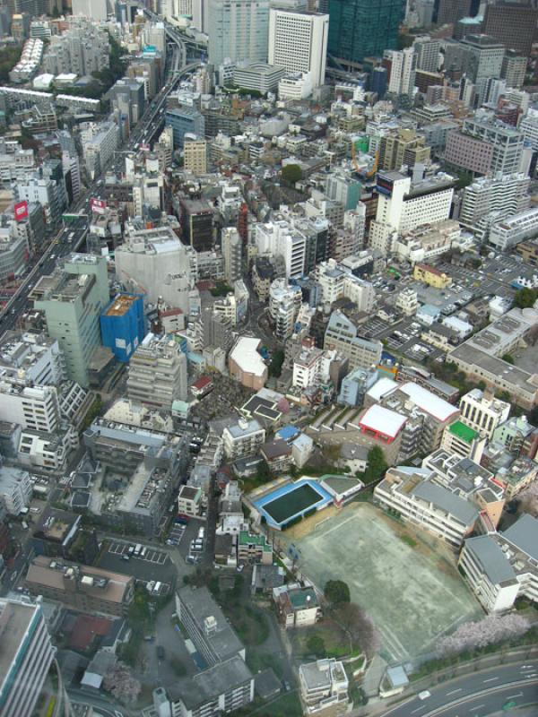 Panoramica de la Ciudad de Tokio, Japon, Este de A...