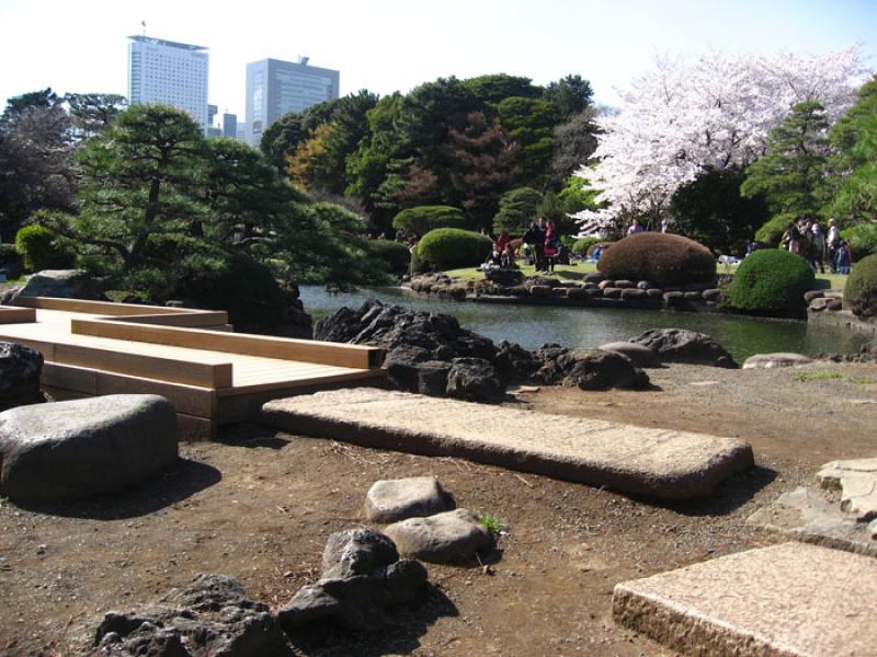 Jardin Nacional Shinjuku Gyoen, Shinjuku, Tokio, J...