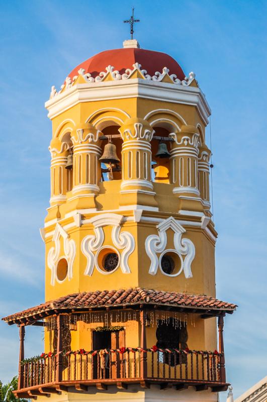 Iglesia de Santa Barbara, Mompox, Bolivar, Cartage...