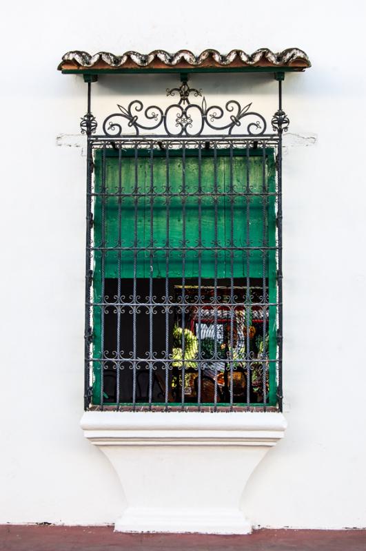 Ventana de una Vivienda, Mompox, Bolivar, Cartagen...