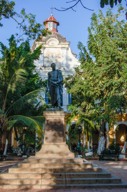 Parque Bolivar, Mompox, Bolivar, Cartagena, Colomb...
