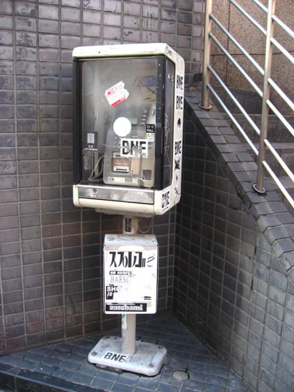 Telefono Publico, Tokio, Japon, Este de Asia