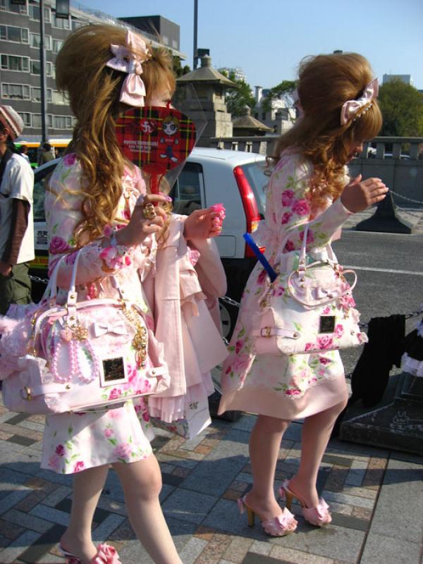 Hime Lolita, Harajuku, Tokio, Japon, Este de Asia