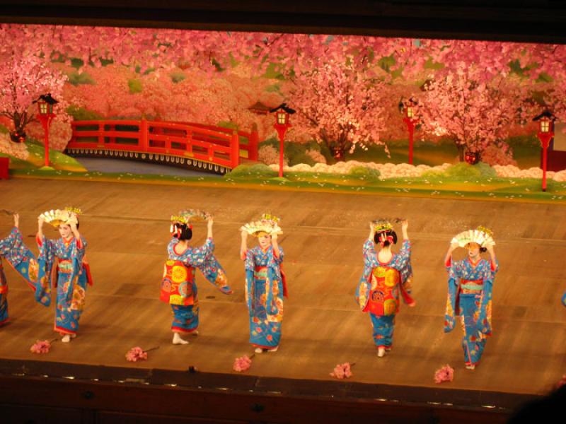 Miyako Odori, Kioto, Prefectura, Honshu, Japon, To...