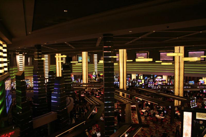 Interior de un Casino, Las Vegas, Nevada, Estados ...