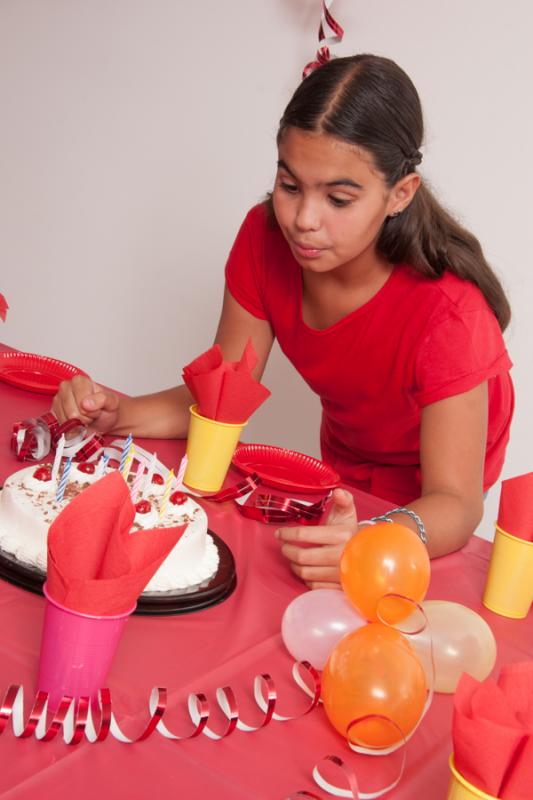 Niña en Cumpleaños